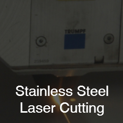 stainless steel laser cutting services from CH Barnett
